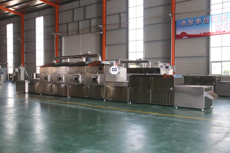 Microwave Equipment of Drying and Sterilizing Silkworm Cocoon